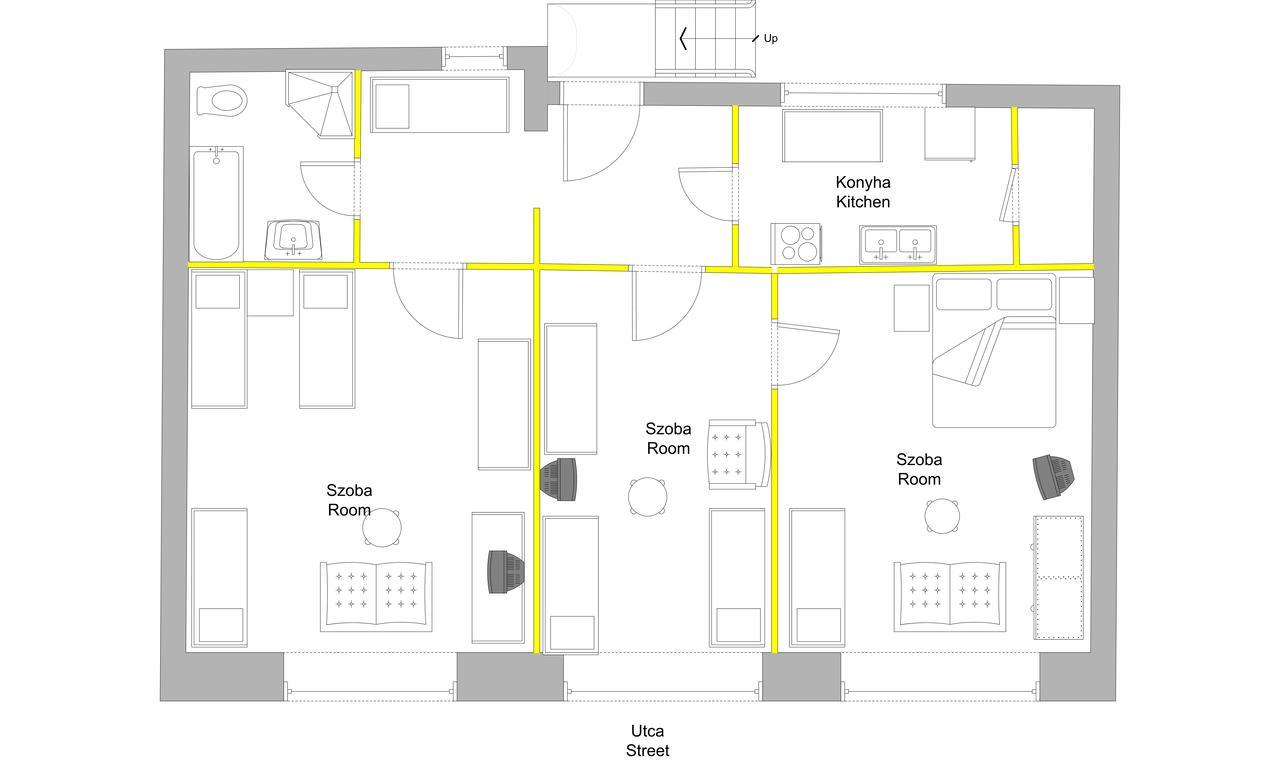 Apartman Lux Сегед Экстерьер фото